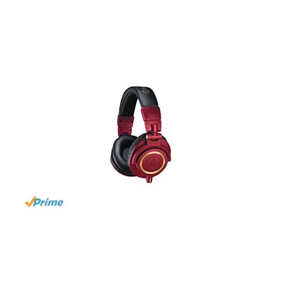 Amazon.com: Audio-Technica ATH-M50xRD Professional Monitor Headphones, Red