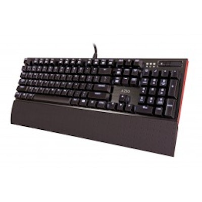 Azio MGK1 Backlit Mechanical Gaming Keyboard with Blue switches