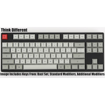 DSA "Think Different" Keycap Set - Pimpmykeyboard.com