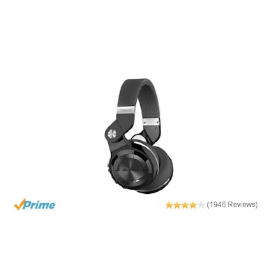 Amazon.com: Bluedio Turbine T2s Wireless Bluetooth Headphones with Mic, 57mm Dri