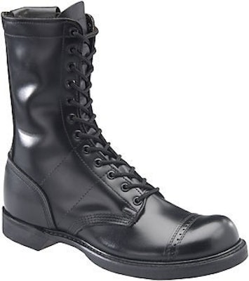 Corcoran 10 Leather Side Zipper Jump Boot with Jump Boot Outsole# 995.