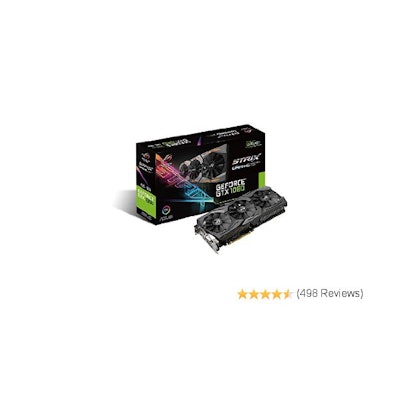 Amazon.com: ASUS GeForce GTX 1080 8GB ROG STRIX OC Edition Graphic Card STRIX-GT