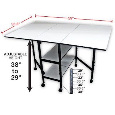 Adjustable Home Hobby Table - 38431