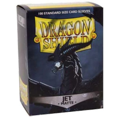 Dragon Shield Sleeves: Matte Jet