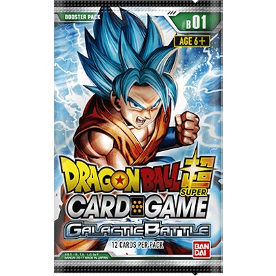 Booster Pack ～GALACTIC BATTLE～【DBS-B01】 - product | DRAGON BALL SUPER CARD GAME