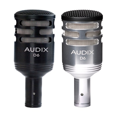 Audix D6 - Kick Drum Microphone