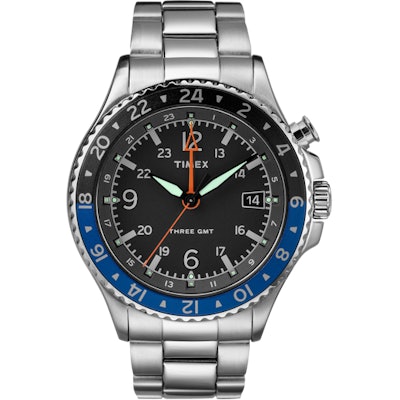Allied Three GMT 43mm Bracelet Watch - Timex US