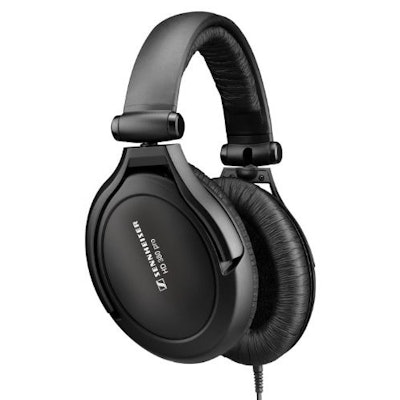 Sennheiser HD 380 Pro Collapsible High end Headphones - Black: Amazon.co.uk: Mus