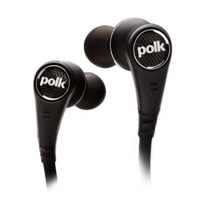 Polk Audio ULTRA FOCUS 6000 In-Ear Headphones, Black