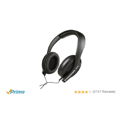 Sennheiser HD 202 II Professional Headphones (Black): Home Audio & T