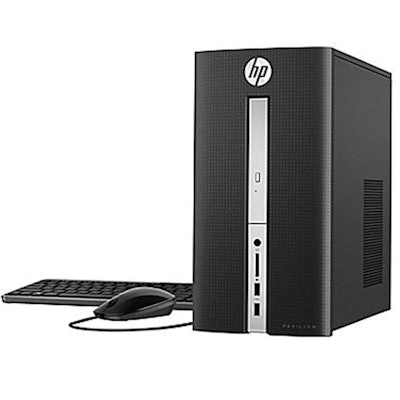 HP Pavilion Desktop Computer | Intel Core i3-7100 3.9GHz | Up to (16GB RAM, 512G