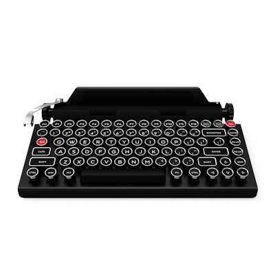 QWERKYWRITER | Typewriter-Inspired Mechanical Keyboard