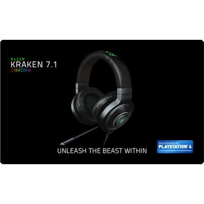 Razer Kraken 7.1 Chroma - Buy Gaming Grade Headphones - Official Razer Online St