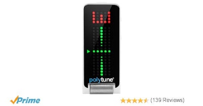 Amazon.com: TC Electronic PolyTune Clip: Musical Instruments