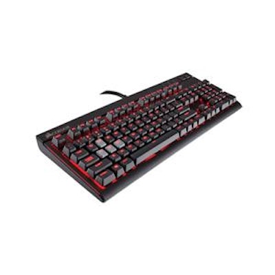 Corsair Gaming Strafe Mechanical Gaming Keyboard - Cherry MX Red - Backlit Red L