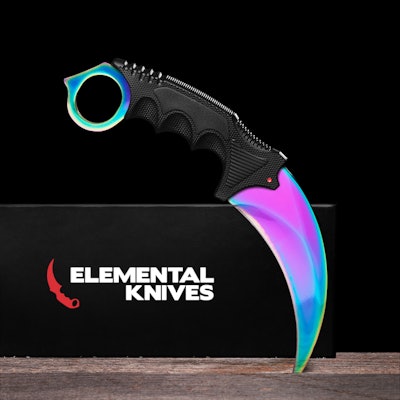 
  Real Fade Karambit 2 - Elemental Knives
  