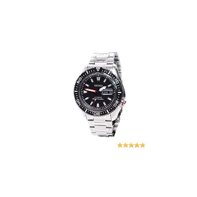 Seiko Divers Automatic Black Dial Stainless Steel Mens Watch SRP495: