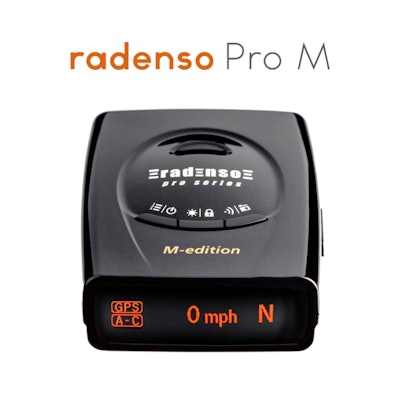Radenso Pro M Radar Detector with 1 year Radar Ticket Free Guarantee