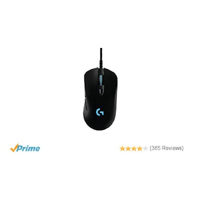 Logitech G403 Gaming Mouse with High Performance Gaming Sensor: Comp
