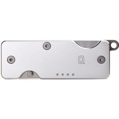 Aluminum Bead Blasted Mini Q Key Organizer (Raw Hardware) – Quiet Carry