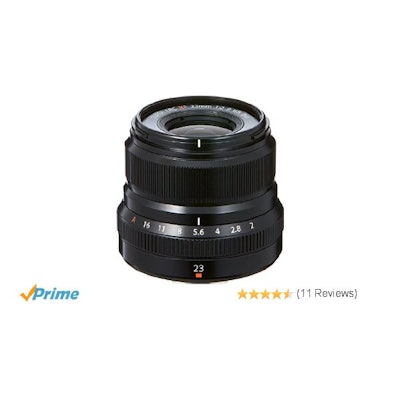 Amazon.com : Fujinon XF23mmF2 R WR - Black : Camera & Photo