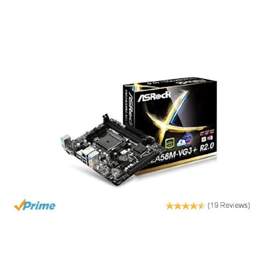 Amazon.com: ASRock Micro ATX DDR3 2400 FM2 Motherboard FM2A58M-VG3+ R2.0: Comput