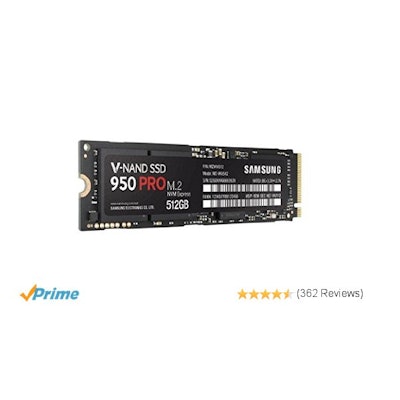 Amazon.com: Samsung 950 PRO Series - 512GB PCIe NVMe - M.2 Internal SSD (MZ-V5P5