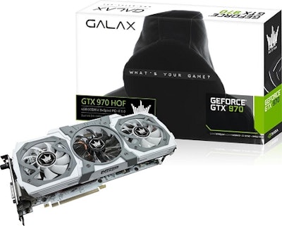 GALAX NVIDIA GeForce GTX 970 HOF 4GB