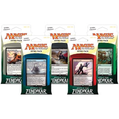 Battle for Zendikar - Intro Pack Set of Five (Theme Decks) | CoolStuffInc.com on