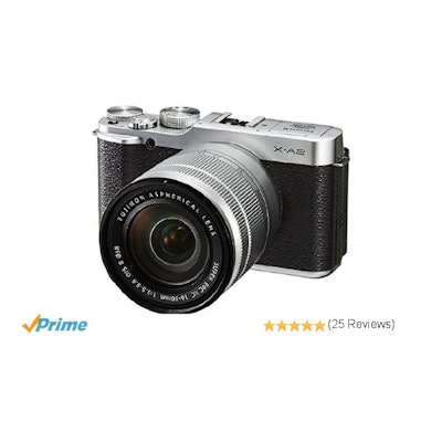 Fujifilm X-A2/XC16-50mmF3.5-5.6 II Silver Mirrorless Digital Camera