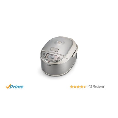 Amazon.com: Tiger JAY-A55U-CU 3-Cup (Uncooked) Micom Rice Cooker and Warmer, Sta