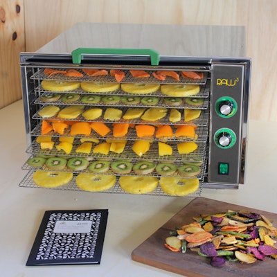 Raw Cubed 8 Tray Stainless Steel Dehydrator by Raw Rutes