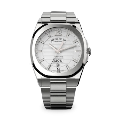 Stainless Steel 316L with Stainless Steel 316L Bracelet - Armand Nicolet
