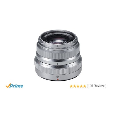 Amazon.com : Fujinon XF35mmF2 R WR - Silver : Camera & Photo