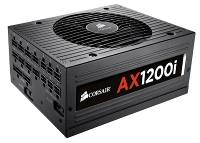 
	AX1200i Digital ATX Power Supply — 1200 Watt 80 PLUS® Platinum Certified Full