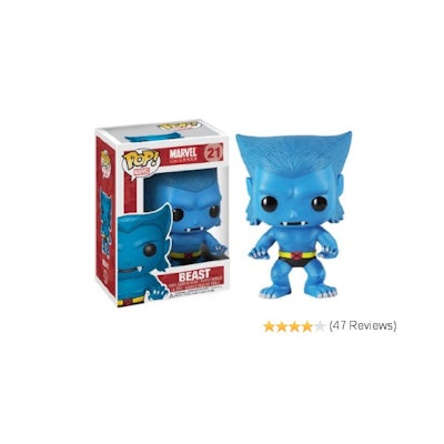 Amazon.com: Funko POP Marvel Beast Bobble Figure: Toys & Games