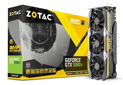 ZOTAC GeForce® GTX 1080 Ti AMP Extreme |