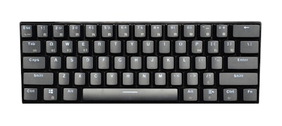 Royal Kludge RK61 Black Case Black Keycap Mechanical Keyboard (Blue Kailh)