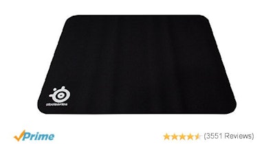 Amazon.com: SteelSeries QcK Gaming Mouse Pad (Black): Computers & Accessories