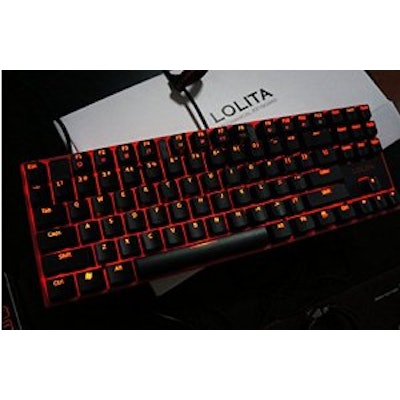 Noppoo Lolita 87 USB NKRO Mechanical Gaming Keyboard with LED backlighting + Gif