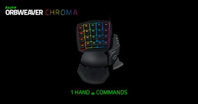 Razer Orbweaver Chroma Gaming Keypad - Mechanical Switch Keypad