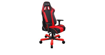 DXRacer King Series Gaming Chair - Black/Red OH/KS06/NR: Amazon.co.uk: Kitchen &