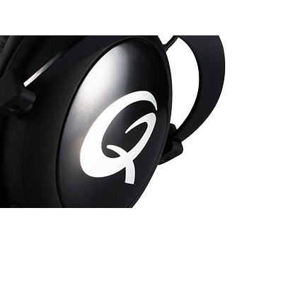 QPAD | QH-90 Black White Pro Gaming Hi-Fi Headset