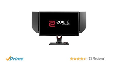 Amazon.com: BenQ ZOWIE XL2735 27" 144HZ eSports Monitor with DyAc tech, Black eQ