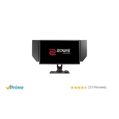 Amazon.com: BenQ ZOWIE XL2735 27" 144HZ eSports Monitor with DyAc tech, Black eQ