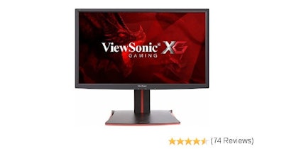 ViewSonic XG2401 24" 144Hz 1ms 1080p FreeSync Gaming Monitor HDMI, D