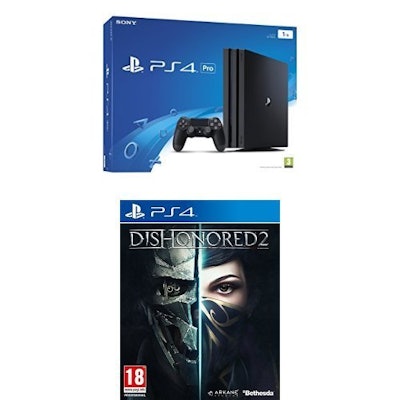 Sony PlayStation 4 Pro 1 TB + Dishonored 2 (PS4): Amazon.co.uk: PC & Video Games
