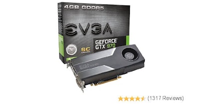 Amazon.com: EVGA GeForce GTX 970 4GB SC GAMING, Silent Cooling Graphics Card 04G