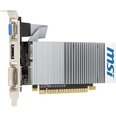 MSI GeForce N210 Nvidia Graphics Card (1GB, PCI-E 2.0 x16): Amazon.co.uk: Comput