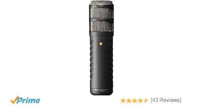 Rode Procaster Broadcast Dynamic Vocal Microphone: Musical Instrumen